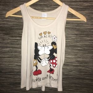 Disney Mickey and Minnie Mouse razorback tank top